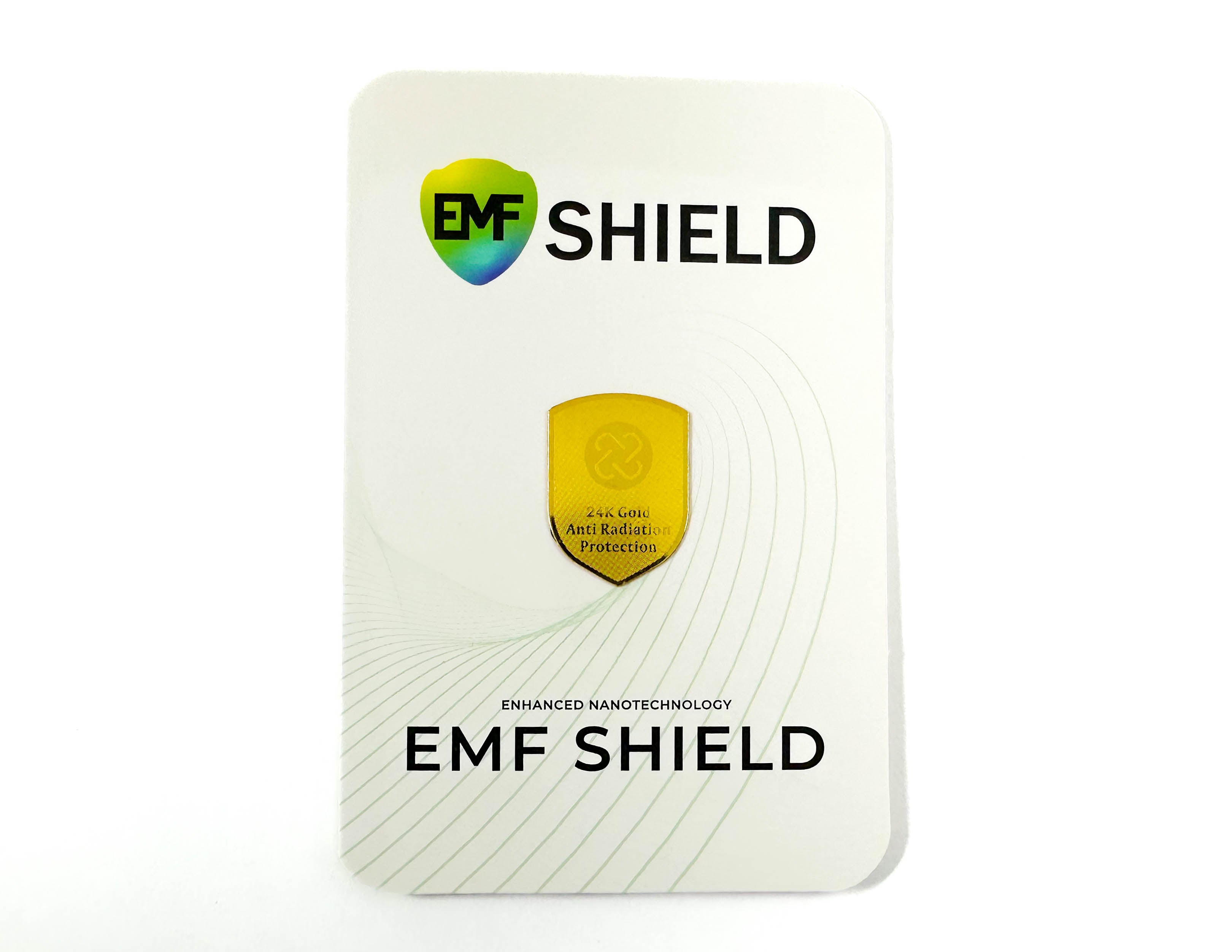 24k Gold EMF Defense Sticker for Phone and Electronics